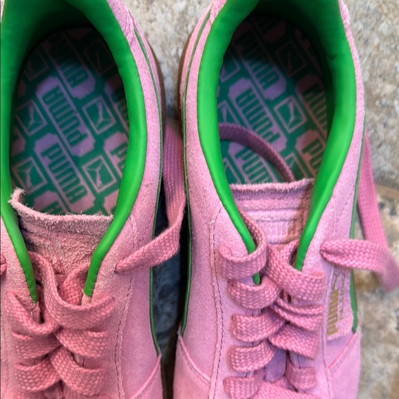 Puma Pink and Green Sneakers - Picture 5 of 7